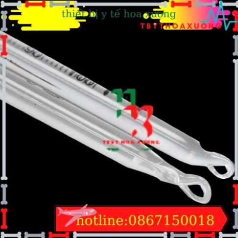 [Combo 10 cái ] Nhiệt Kế Thủy Ngân 200 Độ - Cây Đo Nhiệt Độ Nước