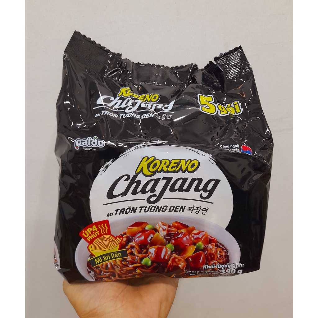 Mì trộn tương đen Koreno ChaJang 78G DATE LUÔN MỚI
