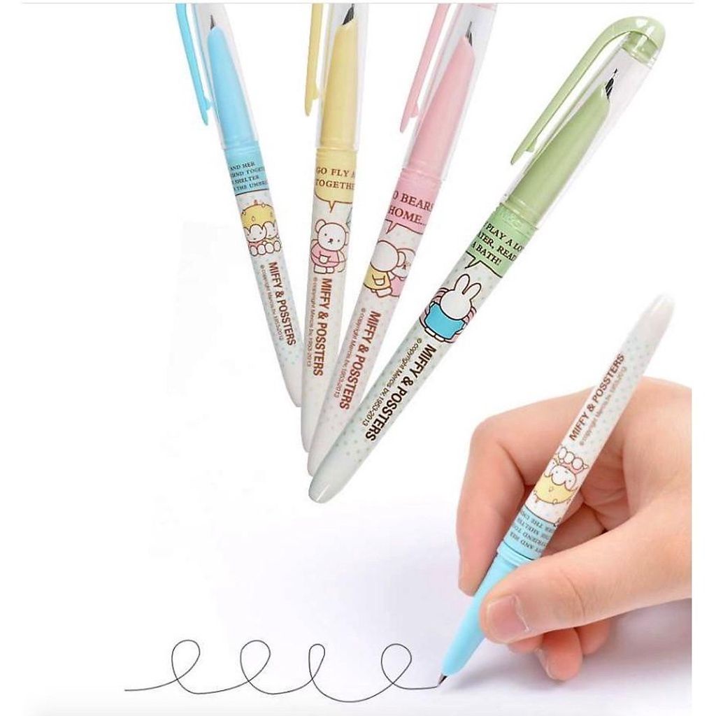 Bút máy kim tinh ngòi trơn / Bút mực nhiều hình M&G 60105 / 60106 - 01 bút