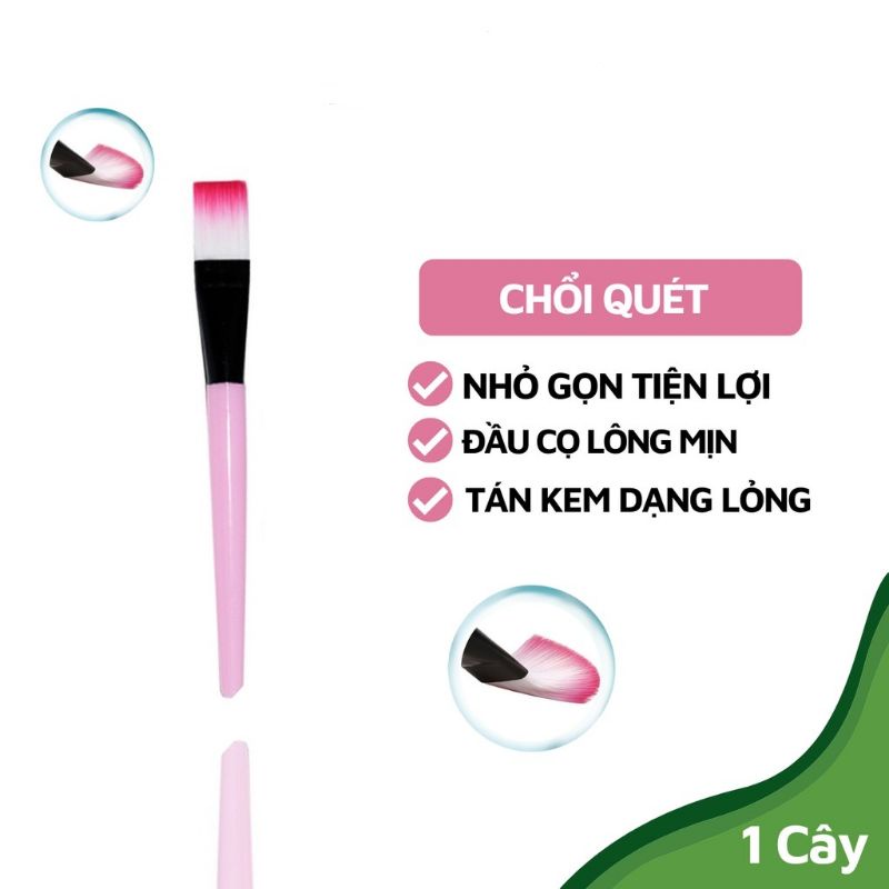 Cọ đắp mặt nạ silicon/ Chổi quét mask cao cấp