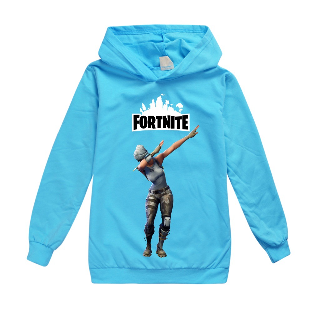 Áo Thun Tay Dài In Hình Game Fortnite Dễ Thương Cho Bé