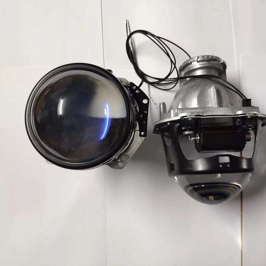 Bộ 2 gương cầu 2.5 không viền tròn sáng 4300k / 6000k 12v 55W