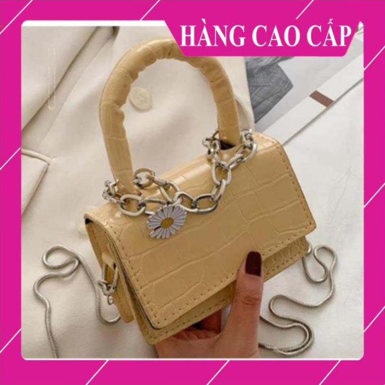 👛ẢNH SHOP CHỤP👛 Túi đeo chéo, túi mini hoa cúc HOTTREND BH 439