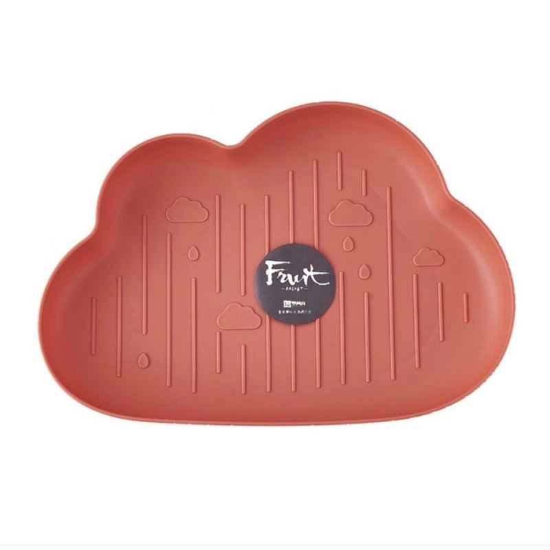 Khay Ăn Dặm Hình Đám Mây, đĩa ăn dặm cho bé bằng nhựa