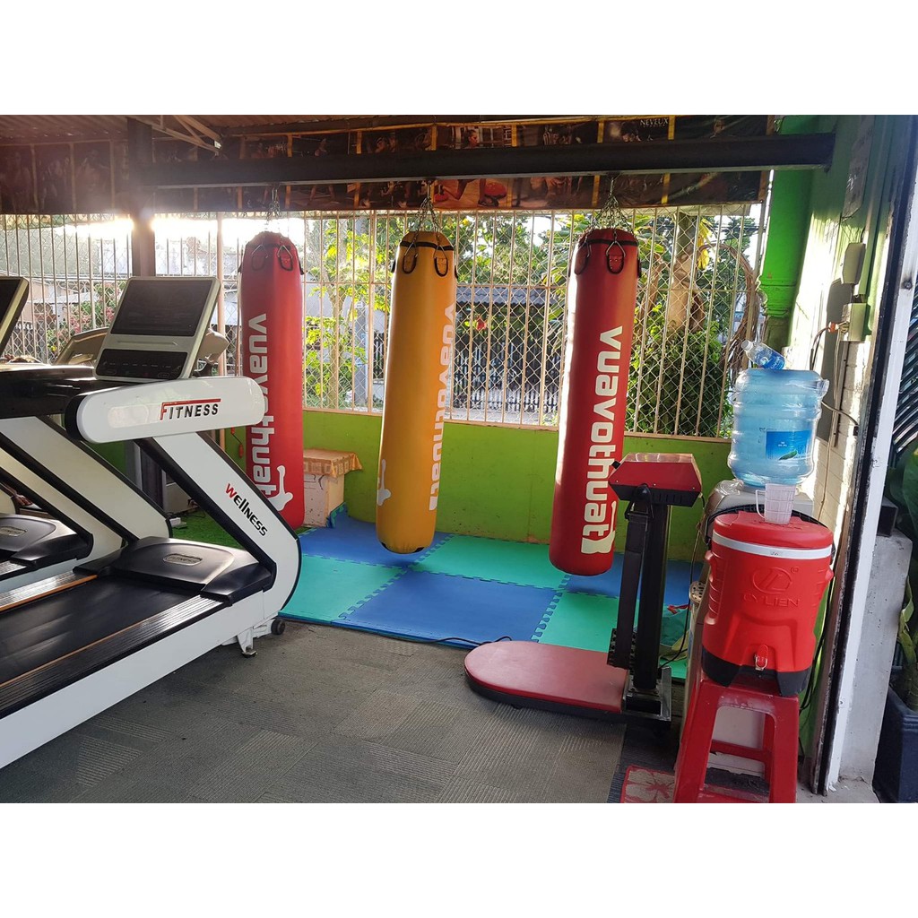 Vỏ bao đấm 1m8 dây xích Vua Võ Thuật tiêu chuẩn phòng tập