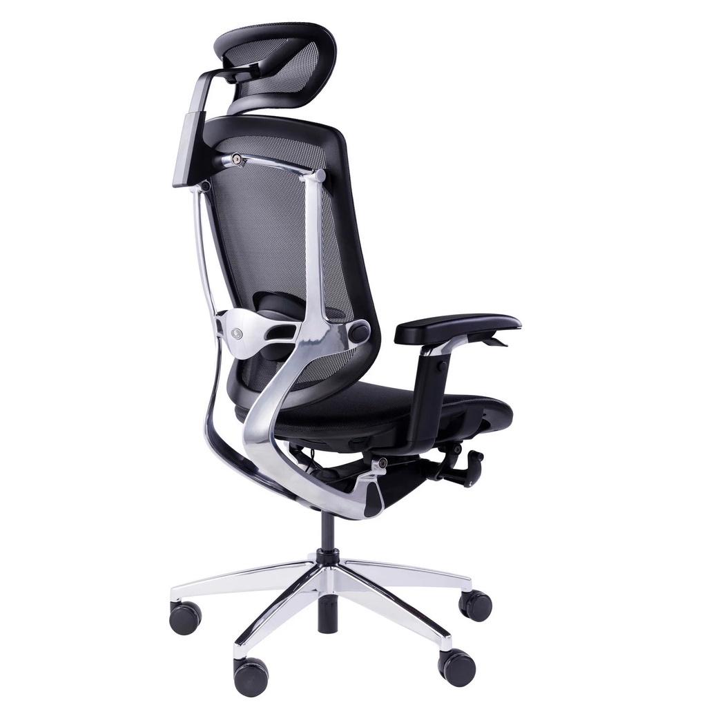 Chính Hãng Ghế Công thái học Ergonomic GTChair Marrit X (Black - GreyBản tay 5D 2022 - Bảo Hành 5 Năm
