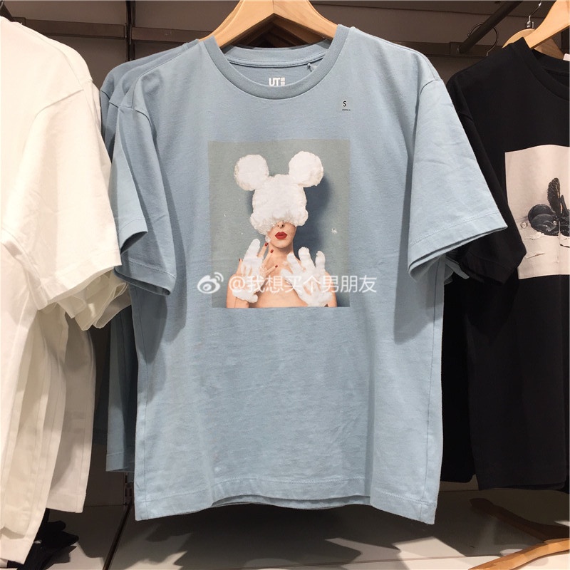 Áo Thun Tay Ngắn In Hình Chuột Mickey Disney Thời Trang Xuân Hè Cho Nữ
