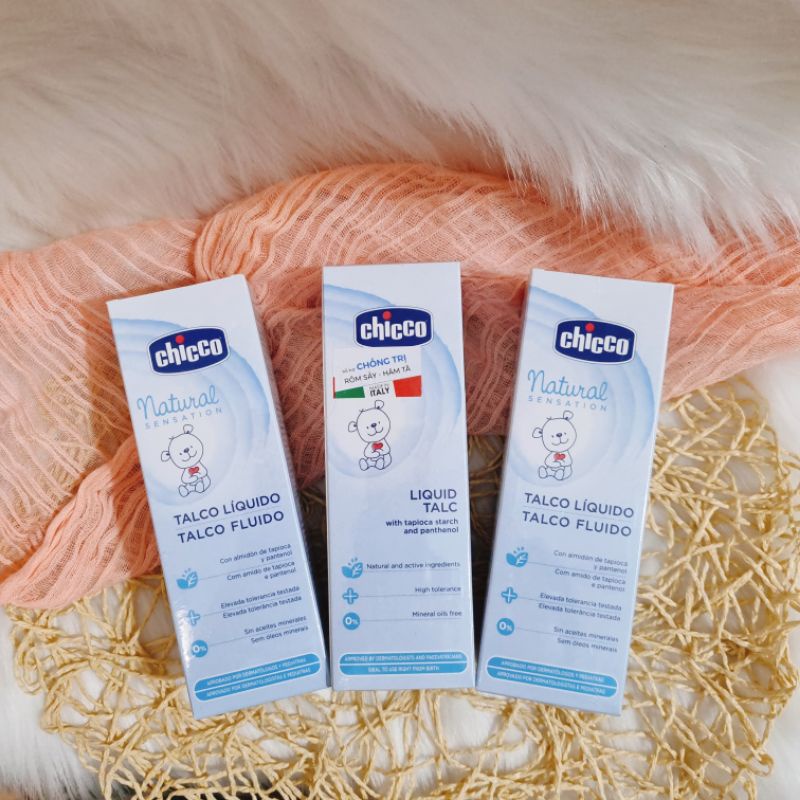 Phấn rôm nước Chicco 0M+ 100ml