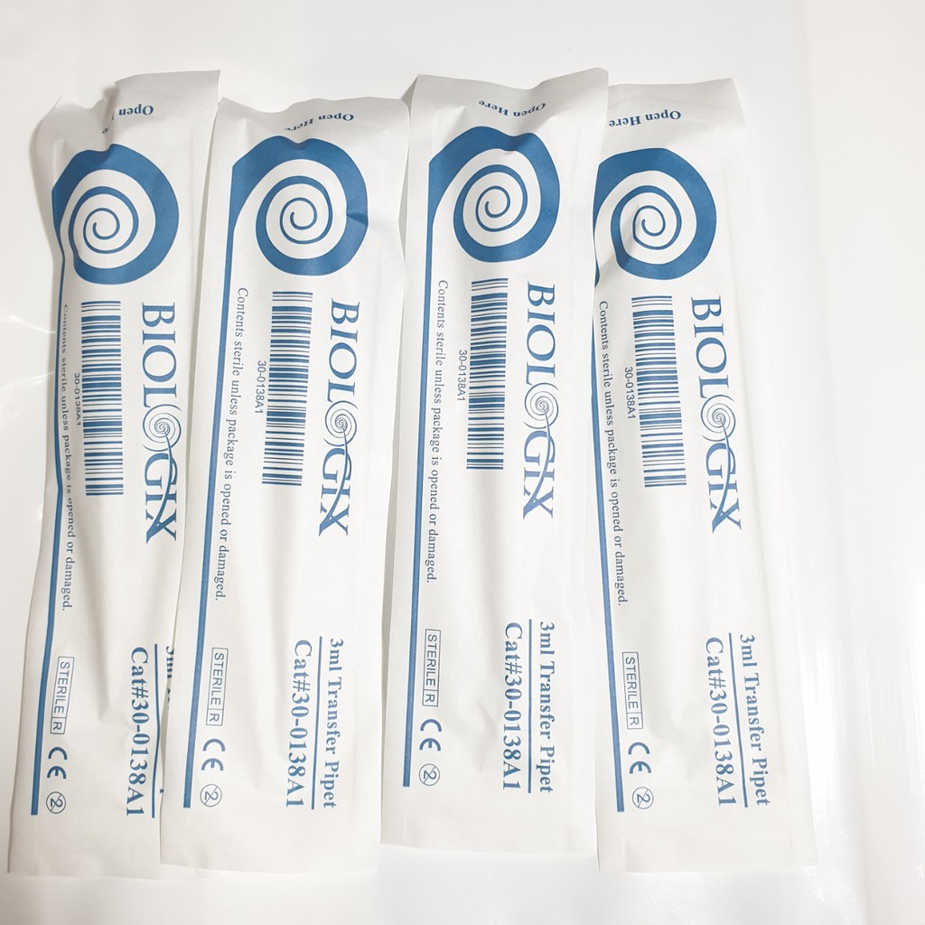Ống hút sữa 3ml Pipet Biologix tiệt trùng