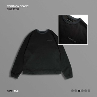 CMSVIETNAM-Áo sweater màu xám đen