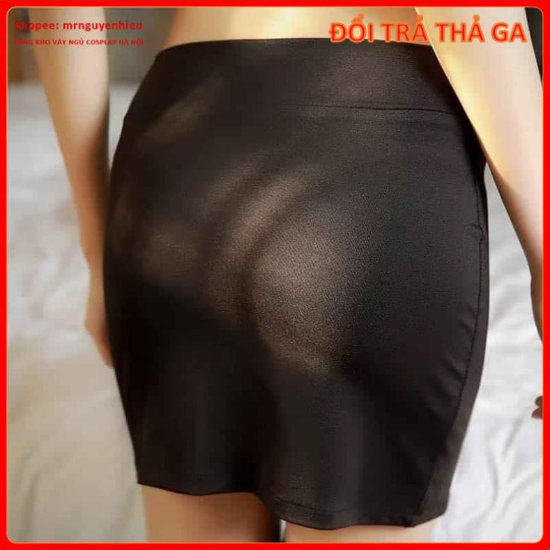 Bộ đồ ngủ nữ cosplay sexy tiếp viên gợi cảm, thư kí dam dang, áo croptop + váy ngủ bó sát TK003 -  - Hà Nội  - QUIN BEE | BigBuy360 - bigbuy360.vn