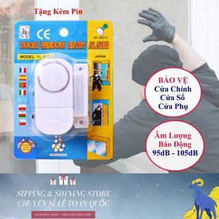 [GIÁ SỈ] Bán Sỉ 03 Chuông Từ Báo Động Chống Trộm Loại 1 - Nhỏ Gọn - Bí Mật - Ấm Thanh 90dB