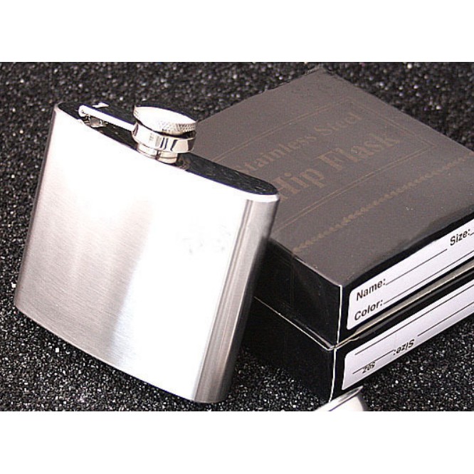 Bình đựng Rượu Hip Flask Inox - Nhiều thể tích