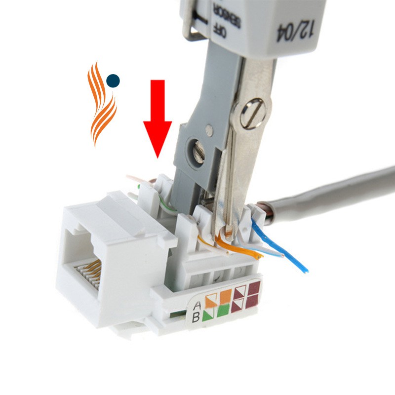 Dụng cụ nhấn cáp chuyển đổi dây cáp RJ11 Ethernet LAN RJ45 | BigBuy360 - bigbuy360.vn