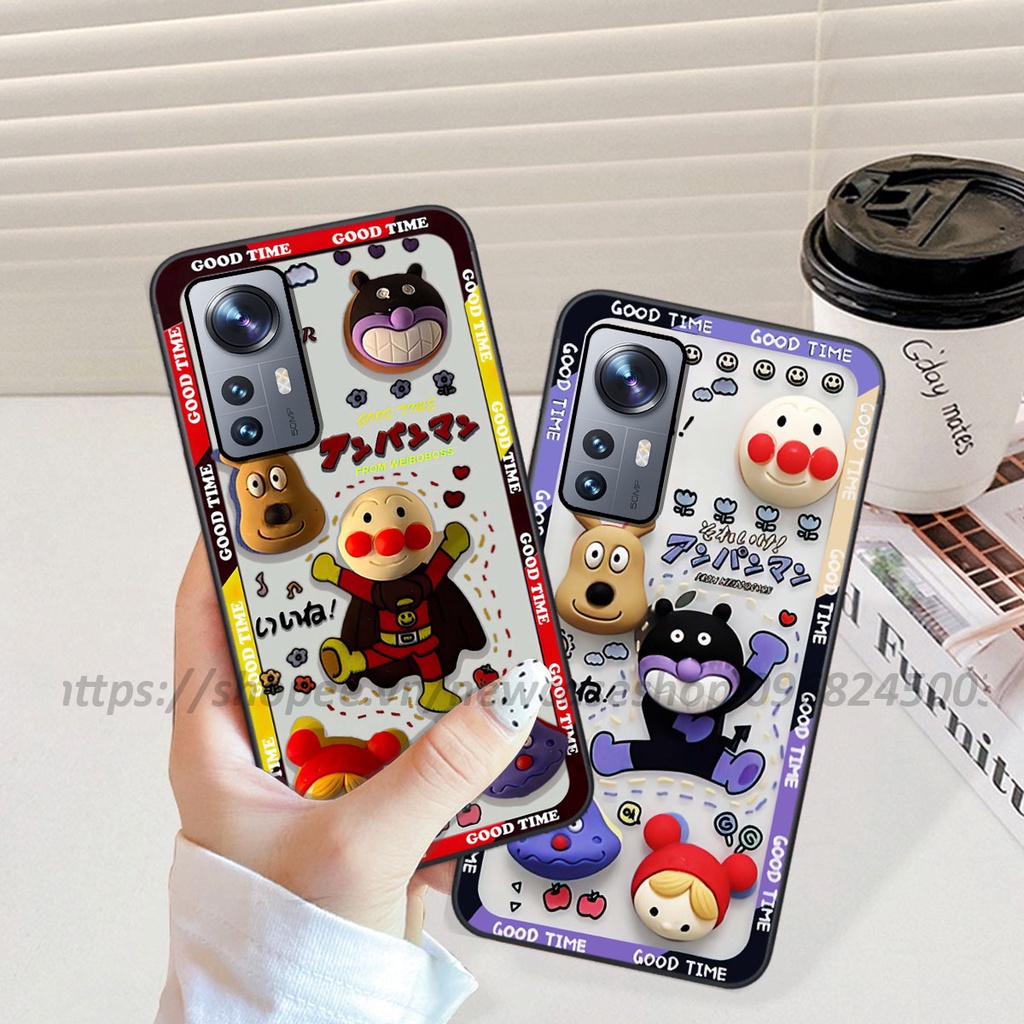 Ốp Xiaomi 12 / 12 Pro / 12 Lite / RedMi 12X /MI 12T/MI 12T PRO in hình 3D Bear love,Kuromi,Space cute độc lạ