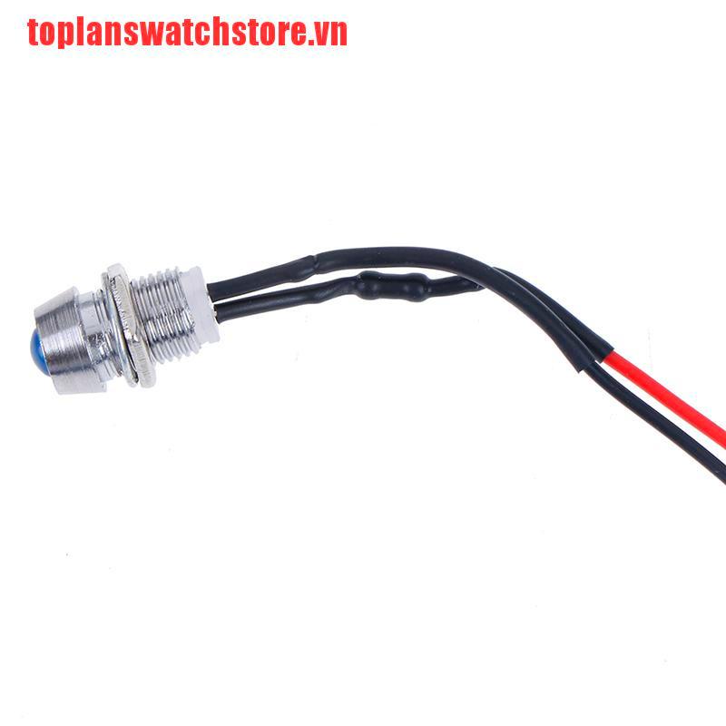 Đèn LED 0.31 &quot;12V Ánh Sáng Đỏ Chuyên Dụng Cho Xe Hơi / Xe Tải