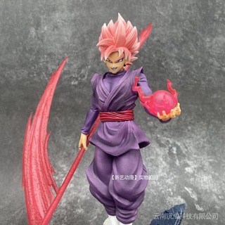 Mô hình nhân vật goku đen đỏ và hồng phim dragon ball cao cấp bd0p
