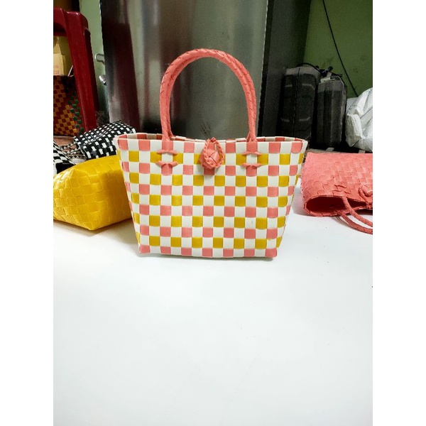 Giỏ xách đan tay mini