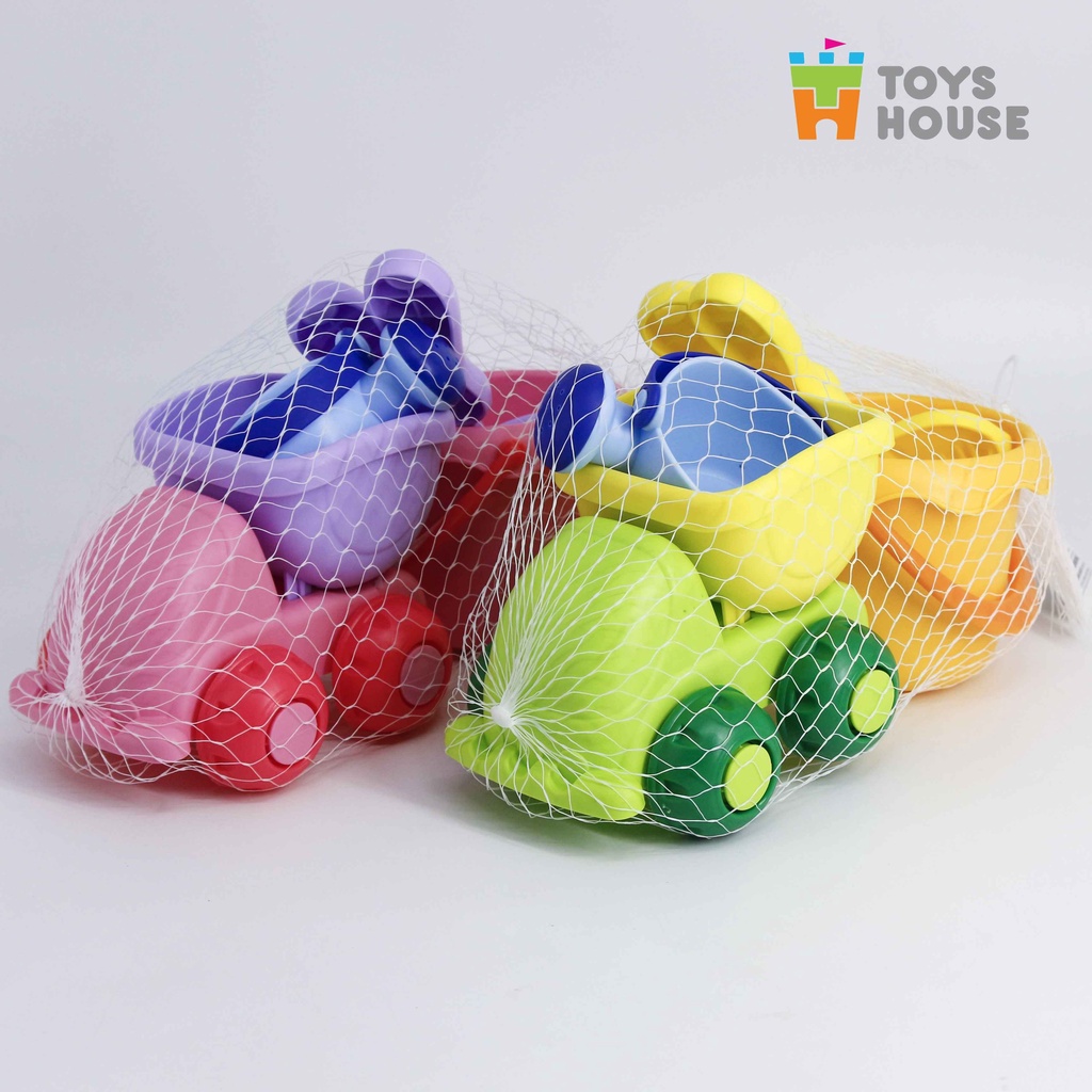Đồ chơi xúc cát - đi biển - chơ.i tắm cho bé - Toyshouse 035 (GIAO MÀU NGẪU NHIÊN)