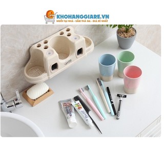 Bộ nhả kem đánh răng làm từ lúa mạch