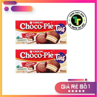Combo 02 hộp - Bánh Chocopie Orion tên tuổi lừng danh nhìn đã phát thèm loại 180g