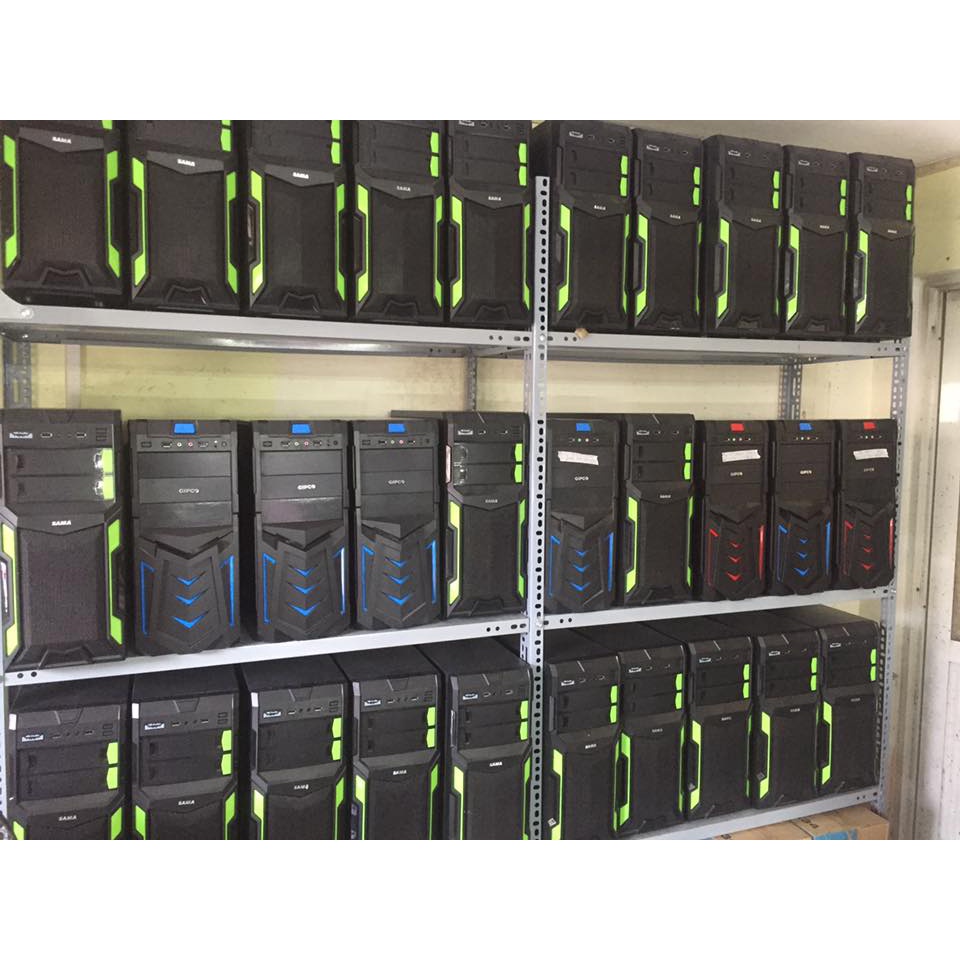 Thùng Máy Tính CPU Ram 4GB Ổ Cứng 500GB sử dụng văn phòng, học tập, lướt web,giải trí cơ bản - Tặng Bàn Phím và Chuột