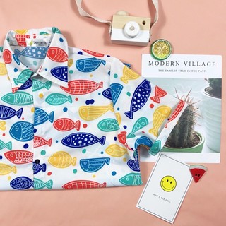 🌊 NYNY STORE 🐋Sơmi Hoạt Hình 🐯🐙
