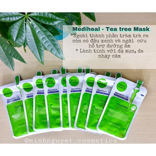 Mặt nạ dành cho da mụn nhạy cảm MEDIHEAL Teatree Care Solution Essential Mask 24ml