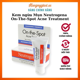 Kem ngừa mụn neutrogena on-the-spot acne treatment 21gr - hàng mỹ giá sỉ