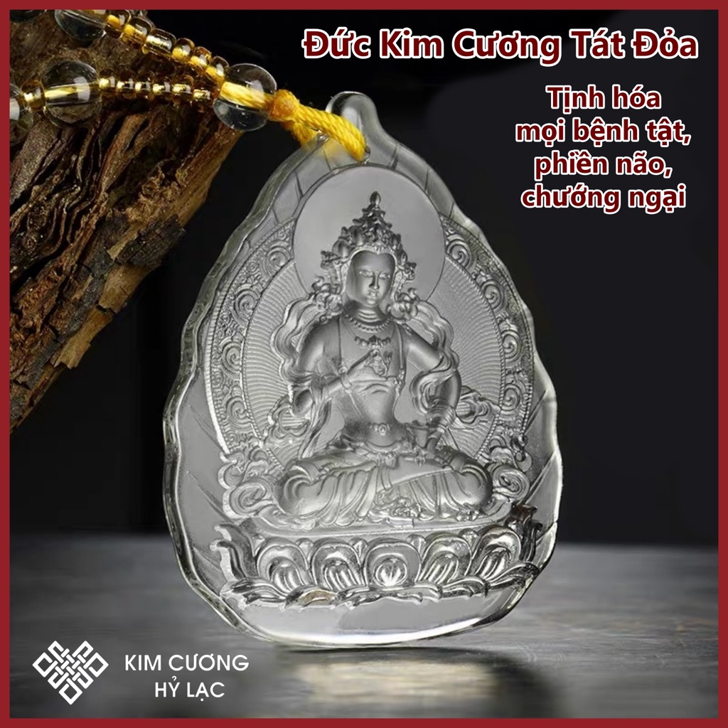 Dây Chuyền Mặt Phật  Đeo Cổ Lưu Ly
