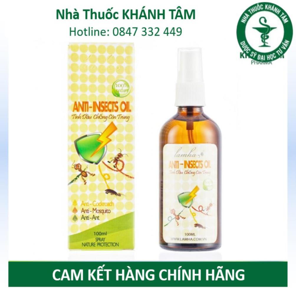Tinh Dầu Chống Côn Trùng Lam Hà Anti-Insects Oil (100ml)! ! !