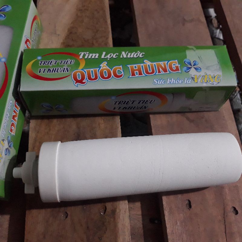 Sứ lọc nước dài dùng cho bình inox