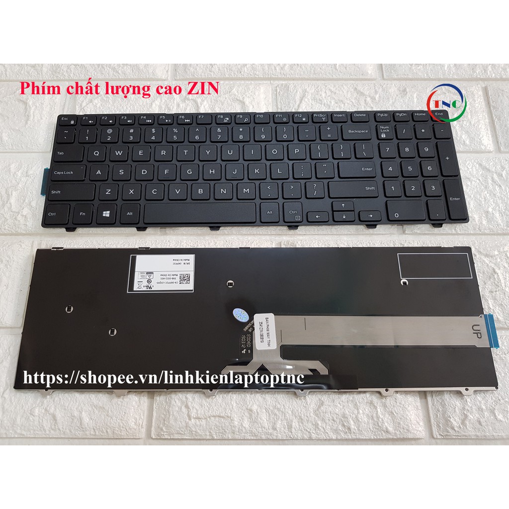 Phím Laptop Dell ZIN 3541 3542 3543 5548 3558 3559 3551 3552 3555 5748 5749 5755 5758 7559 Nhập Khẩu hàng CHẤT LƯỢNG | BigBuy360 - bigbuy360.vn
