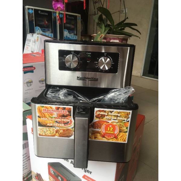 Nồi chiên không dầu hachimitsu 8l