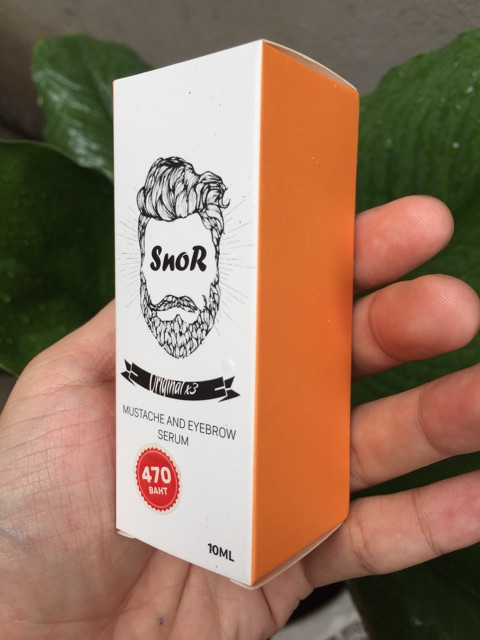 [CHÍNH HÃNG] SnoR Thailand 10mL mọc lông mày, râu và tóc Full box