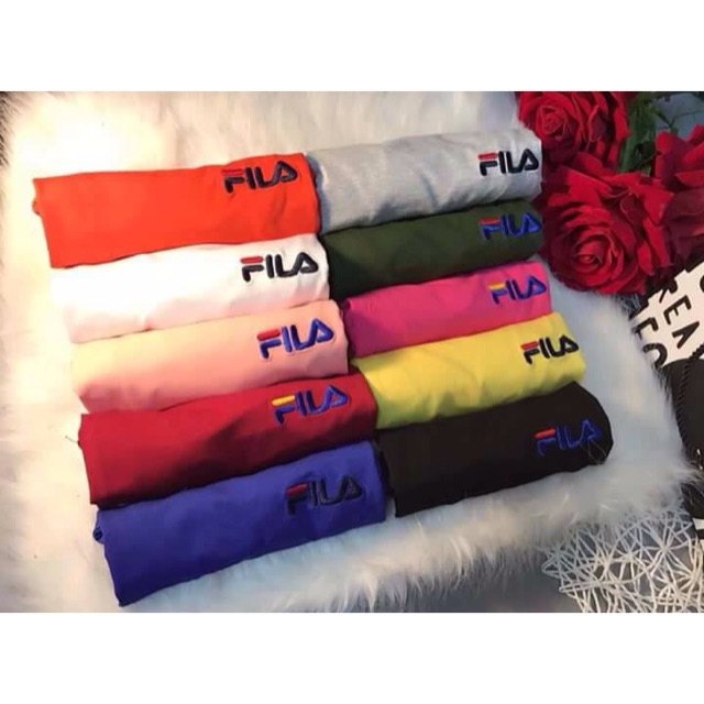 Combo áo fila cổ 3 phân