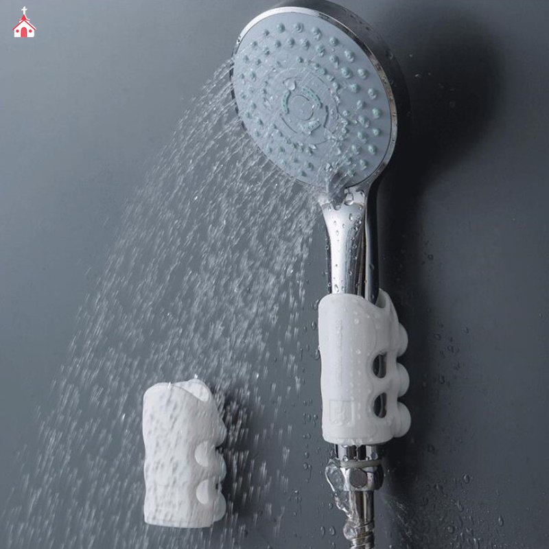 Giá Đỡ Vòi Hoa Sen Cầm Tay Có Cốc Hút Chân Không Không Khoan Có Thể Điều Chỉnh Góc Độ Có Thể Tháo Rời