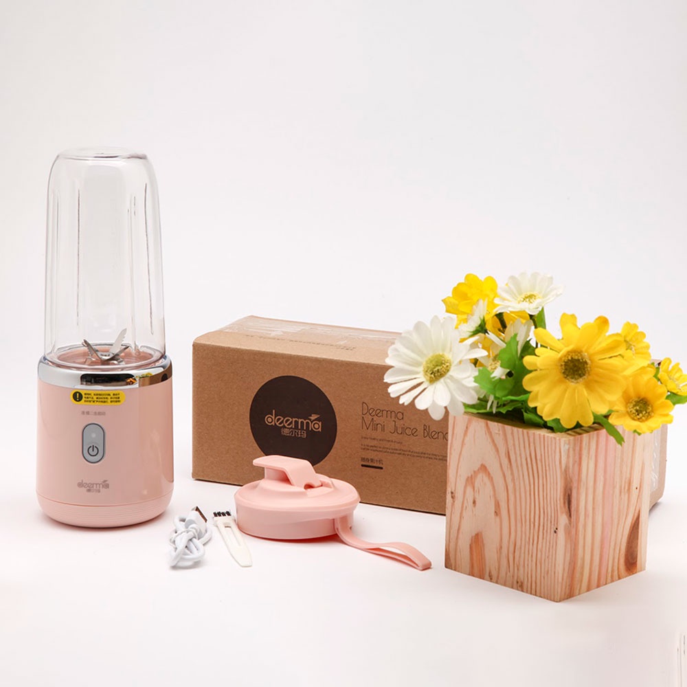 Máy Xay Sinh Tố Cầm Tay Mini - Máy Xay Đa Năng Cầm Tay Sạc Điện