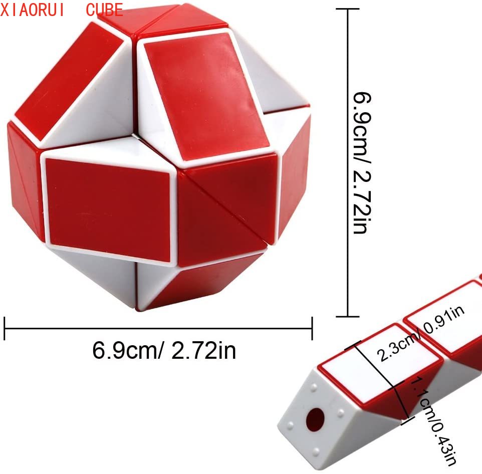 Bộ 24 Phụ Kiện Thước Đo Rắn 3d Đồ Chơi Cho Bé