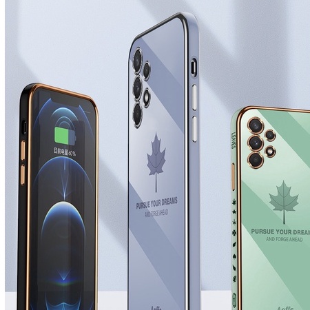 Ốp lưng Mềm In Hình Lá Phong Cho Samsung Galaxy A13 A23 A53 A22 A73 4G 5G