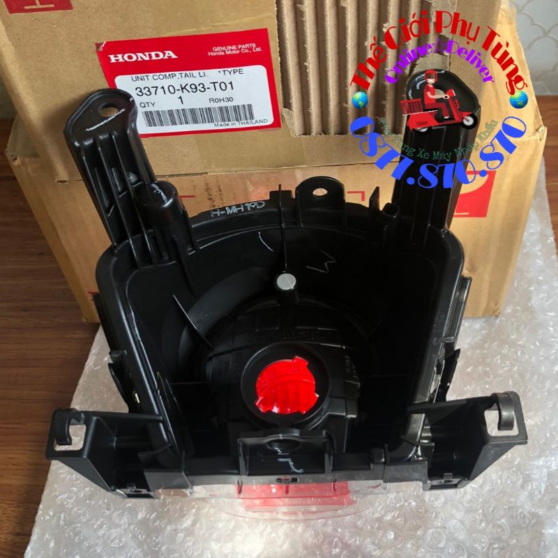 Bộ đèn hậu (đèn sau) Scoopy 2017-2020 zin Honda Thái Lan - 33710-K93-T01