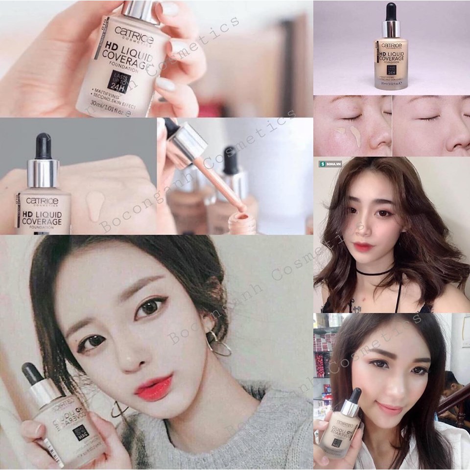 KEM NỀN HD CATRICE LIQUID COVERAGE | BigBuy360 - bigbuy360.vn