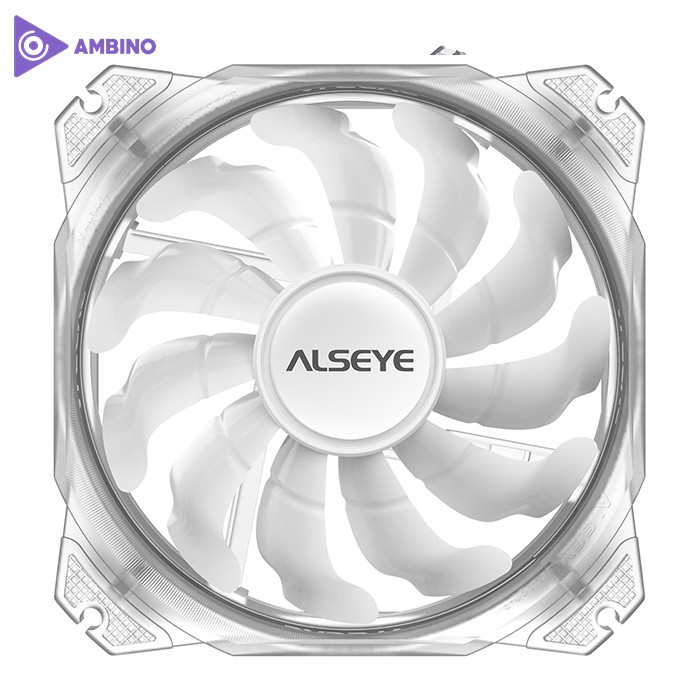 Kit 3 Fan Case Alseye M120-P RGB Max 120mm hỗ trợ Aura/RGB Fusion