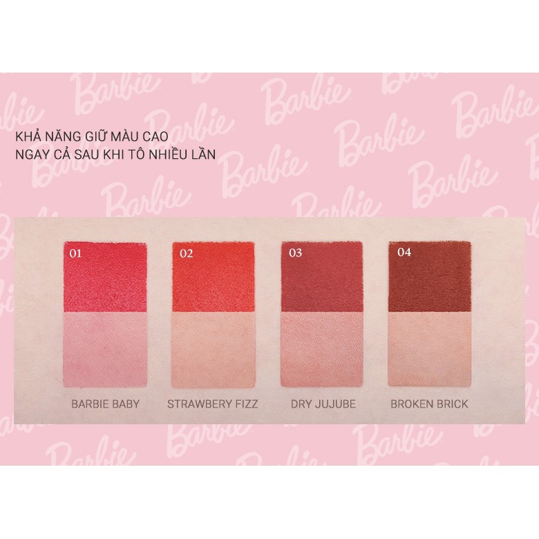 (TL HSD 10/2/2022) Son Eglips Misty Velvet Tint (Barbie Limited Edition) | BigBuy360 - bigbuy360.vn