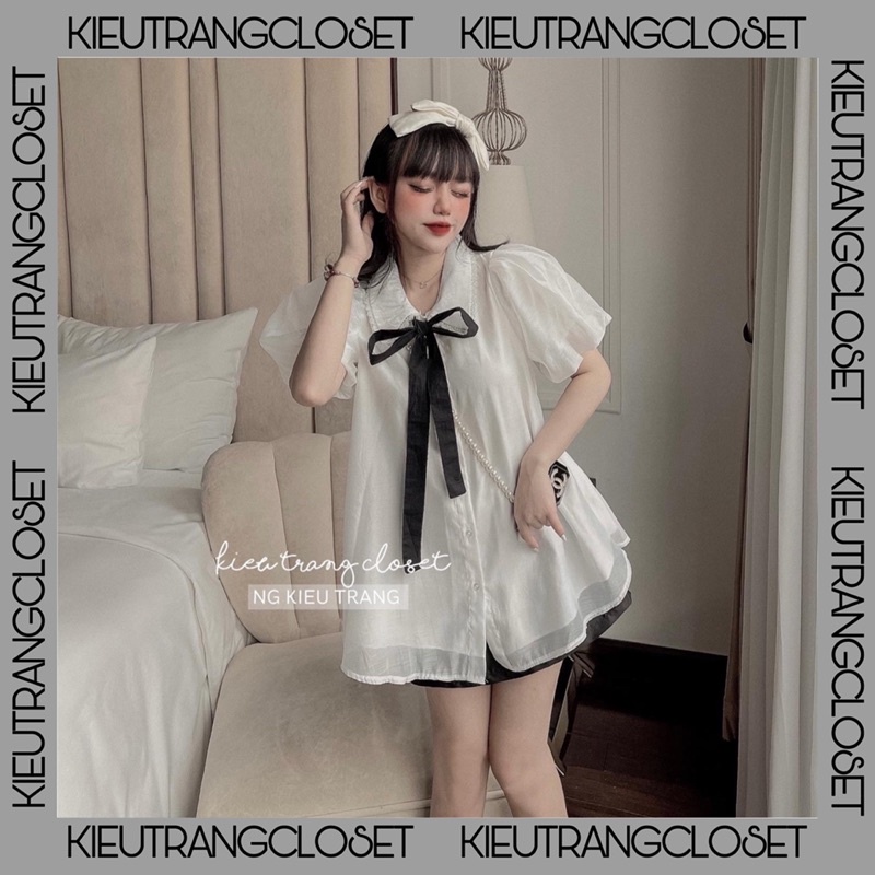 ÁO TƠ NƠ TAY BỒNG [ KAITY TOP ]
