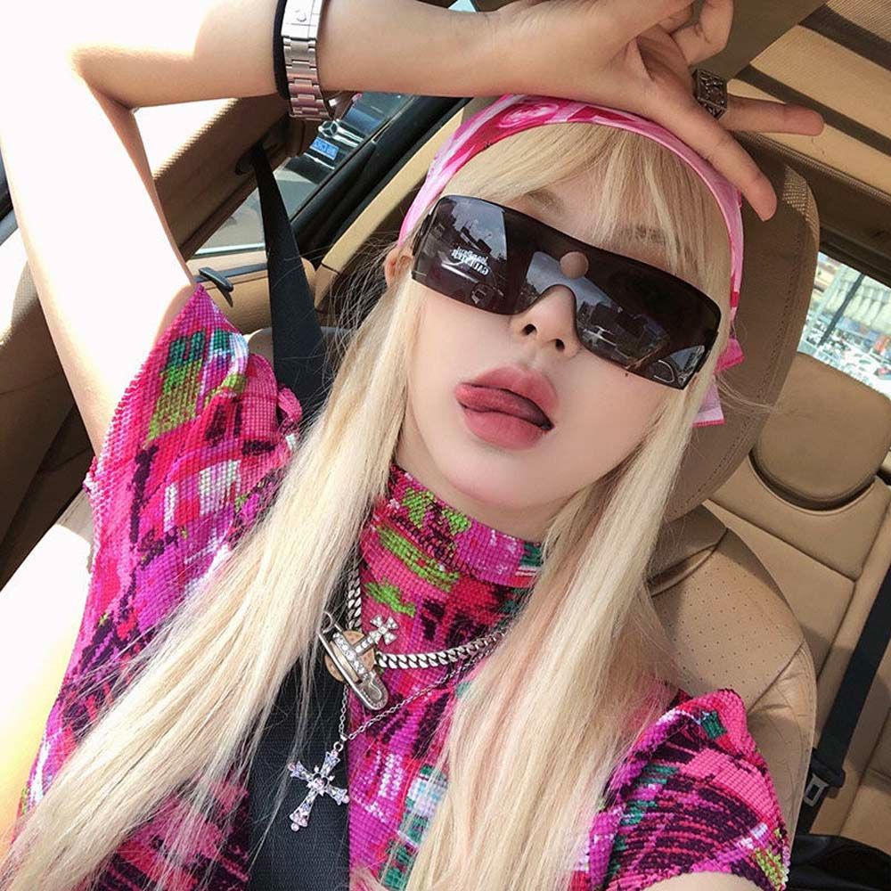 Dây Chuyền Thép Mặt Hình Thánh Giá / Trái Tim Đính Đá Nhiều Màu Thời Trang Hàn Quốc Cho Nữ