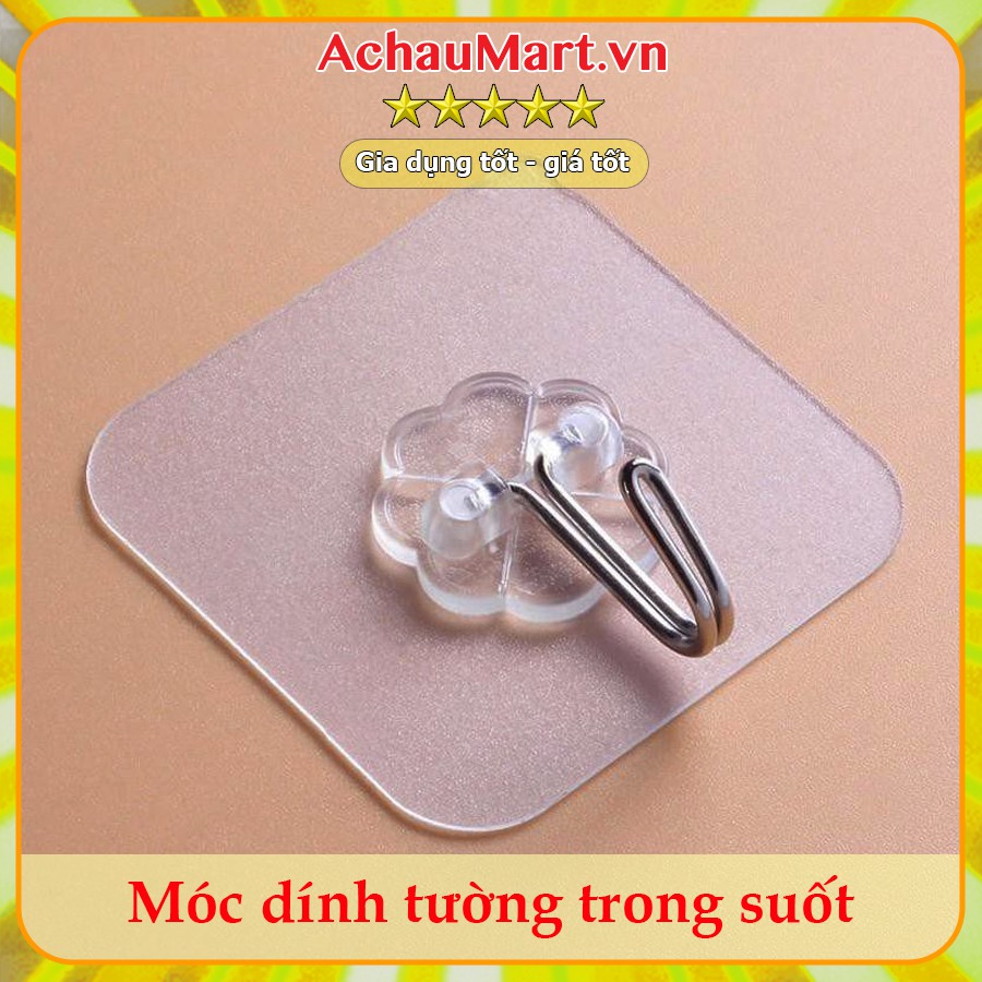 Móc Treo Đồ Dán Tường Siêu Dính Siêu Chịu Lực (combo 2 cái)