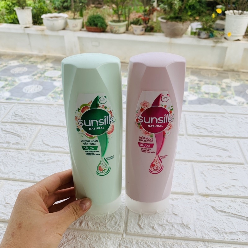 Dầu Xả Sunsilk Natural mềm mươt toả hương 320g Mới