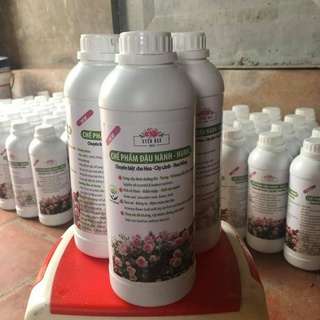Chế phẩm phân bón đậu nành trứng chuối lên men humic chuyên dành cho hoa đặc biệt hoa hồng của uyên ngô