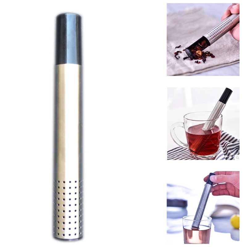 Ống Lọc Trà/Cà Phê Bằng Thép Không Gỉ Tiện Dụng